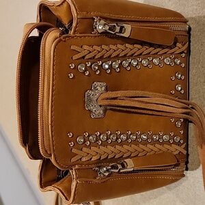 Montana West crossbody bag, brown
